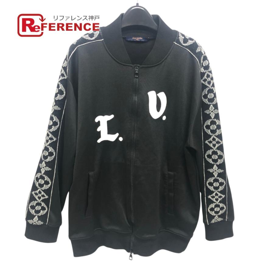 LOUIS VUITTON ルイヴィトン RM212 ZSC HLY92W LVフラワーバンド トラックジャケット アパレル 21AW ジャケット ブラック メンズ【中古】 | LOUIS VUITTON