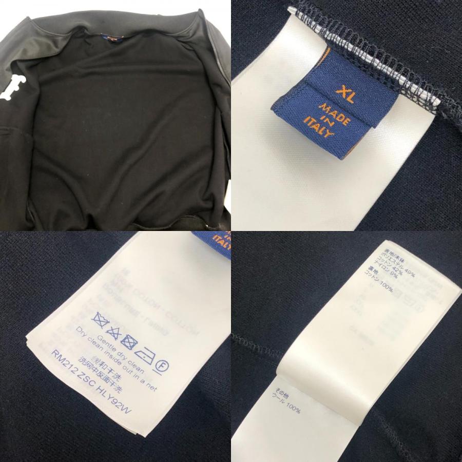 LOUIS VUITTON ルイヴィトン RM212 ZSC HLY92W LVフラワーバンド トラックジャケット アパレル 21AW ジャケット ブラック メンズ【中古】 | LOUIS VUITTON | 09