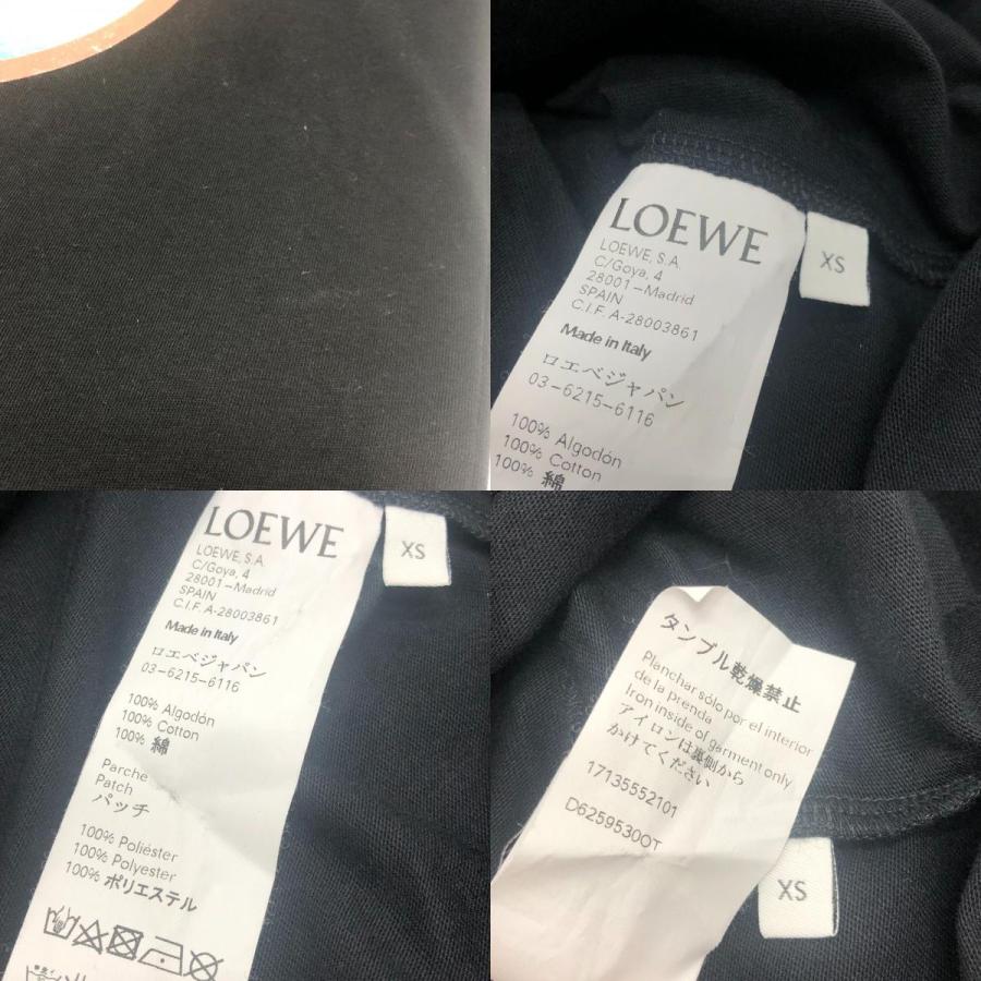 LOEWE ロエベ アパレル トップス プリント Tシャツ サテライト 人工衛星モチーフ 半袖Ｔシャツ ブラック レディース【中古】 | LOEWE | 08