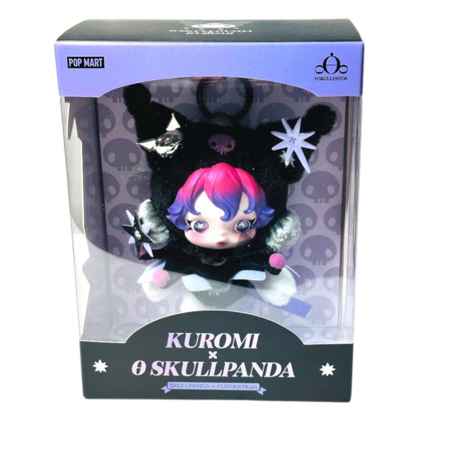 POPMART ポップマート スカルパンダ クロミ ホビー フィギュア キーホルダー SKULLPANDA × KUROMI 人形 レディース【中古】 | 