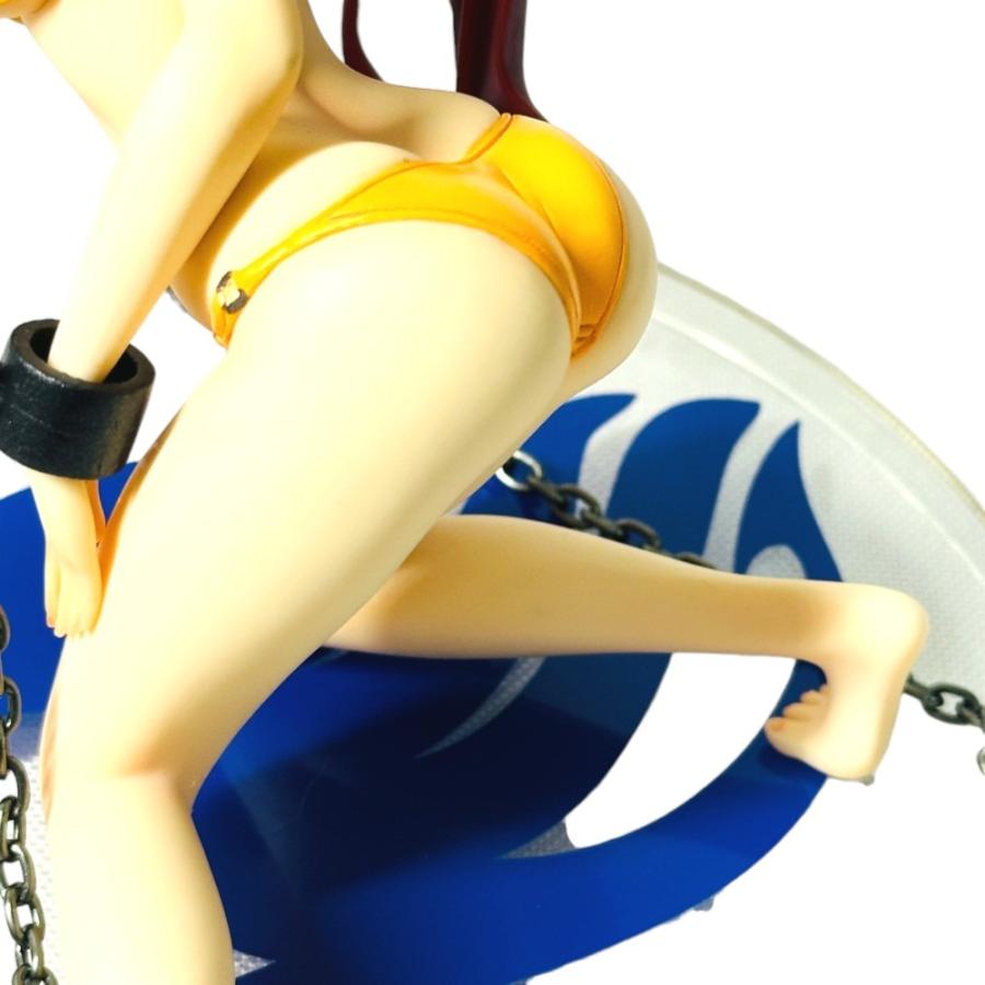 エルザ・スカーレット ホビー X-PLUS(エクスプラス)FAIRY TAIL 1/8 エルザ・スカーレット 水着Ver. フィギュア レッド メンズ【中古】 |  | 07
