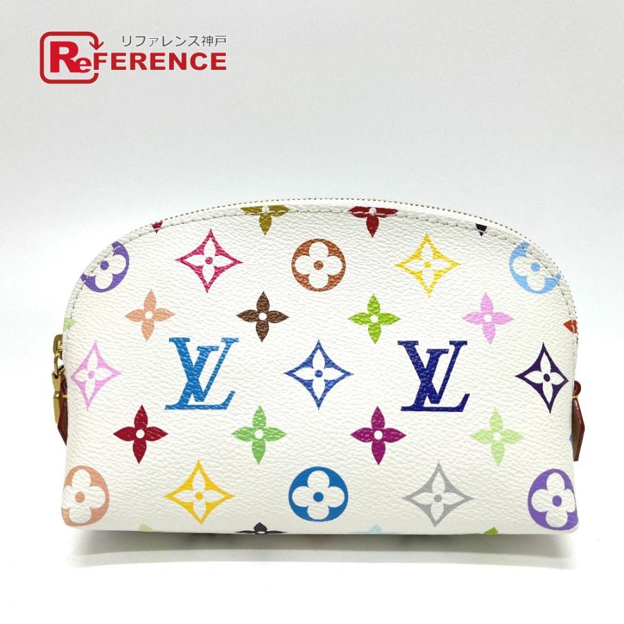 新品 LOUIS VUITTON ルイヴィトン Ｍ13744 ポシェットコスメティック PM ポーチ 小物入れ LV × TM 村上隆コラボ   ブロン【新品】 | LOUIS VUITTON
