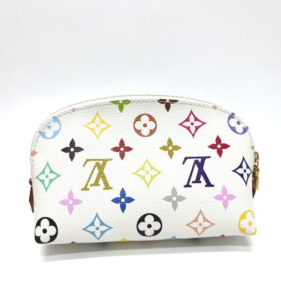 新品 LOUIS VUITTON ルイヴィトン Ｍ13744 ポシェットコスメティック PM ポーチ 小物入れ LV × TM 村上隆コラボ   ブロン【新品】 | LOUIS VUITTON | 01