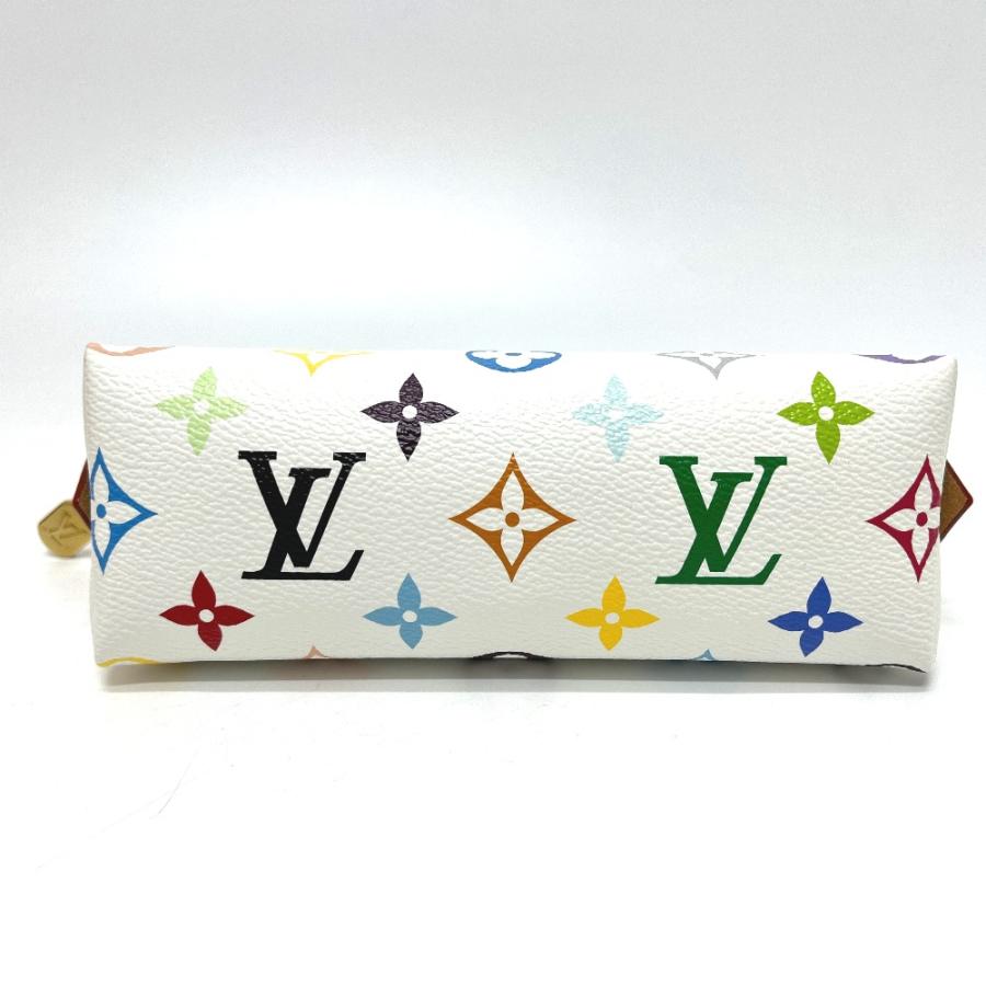 新品 LOUIS VUITTON ルイヴィトン Ｍ13744 ポシェットコスメティック PM ポーチ 小物入れ LV × TM 村上隆コラボ   ブロン【新品】 | LOUIS VUITTON | 04