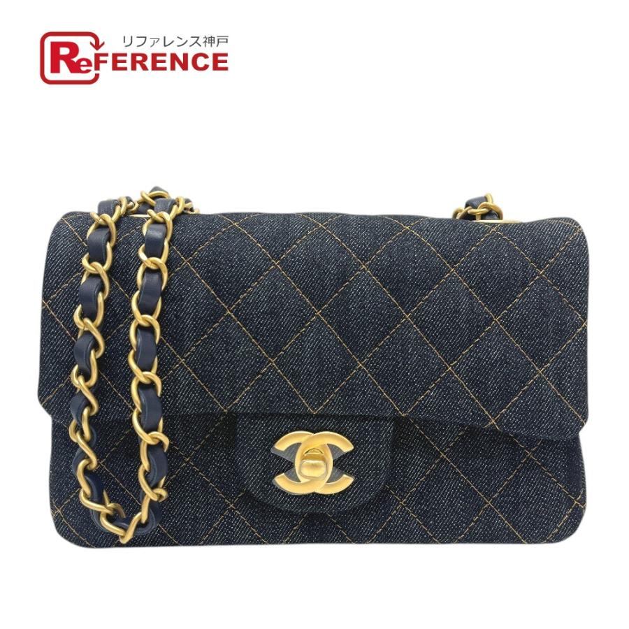 未使用 CHANEL シャネル A69900 マトラッセミニ マトラッセ20 シングルチェーン カバン  ショルダーバッグ インディゴブルー 【中古】 | CHANEL