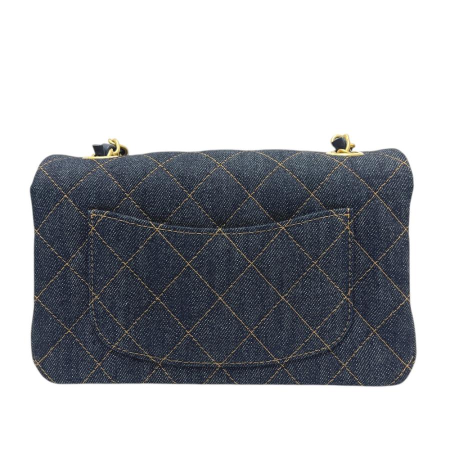 未使用 CHANEL シャネル A69900 マトラッセミニ マトラッセ20 シングルチェーン カバン  ショルダーバッグ インディゴブルー 【中古】 | CHANEL | 01