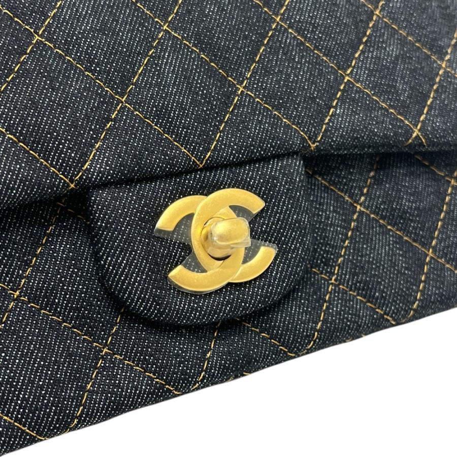 未使用 CHANEL シャネル A69900 マトラッセミニ マトラッセ20 シングルチェーン カバン  ショルダーバッグ インディゴブルー 【中古】 | CHANEL | 05