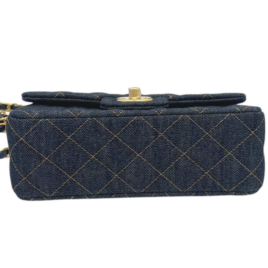 未使用 CHANEL シャネル A69900 マトラッセミニ マトラッセ20 シングルチェーン カバン  ショルダーバッグ インディゴブルー 【中古】 | CHANEL | 06