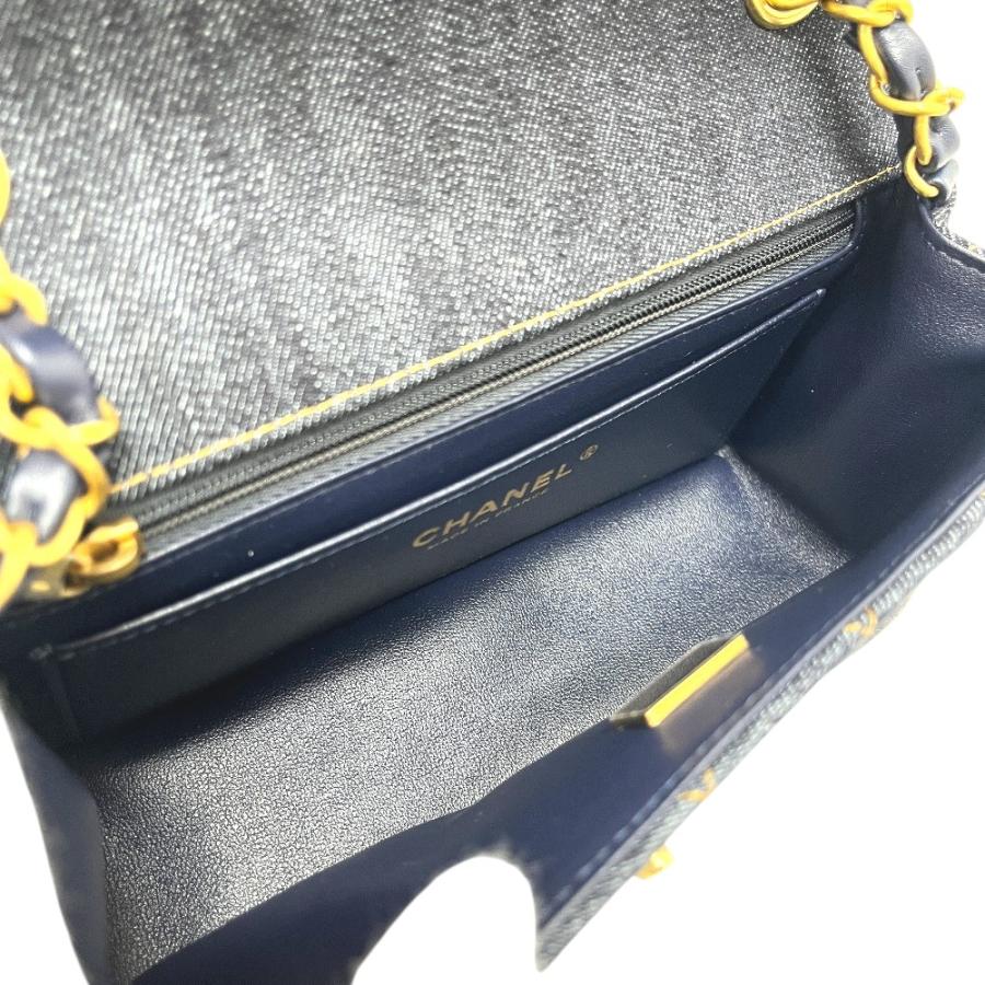 未使用 CHANEL シャネル A69900 マトラッセミニ マトラッセ20 シングルチェーン カバン  ショルダーバッグ インディゴブルー 【中古】 | CHANEL | 07