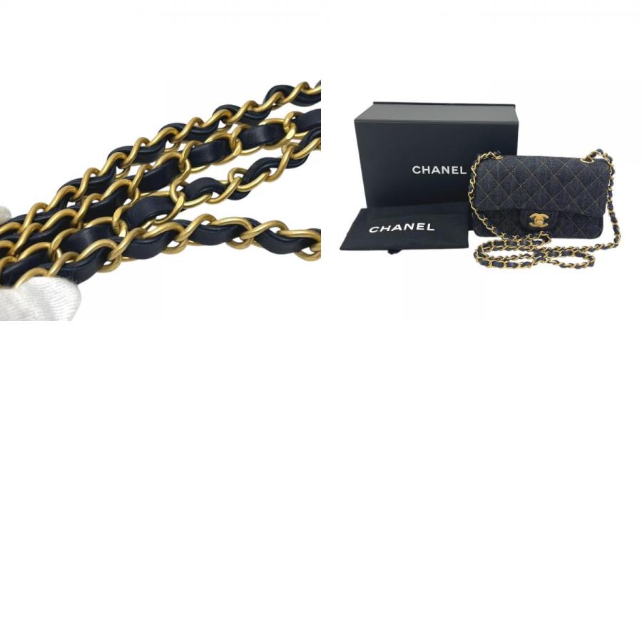 未使用 CHANEL シャネル A69900 マトラッセミニ マトラッセ20 シングルチェーン カバン  ショルダーバッグ インディゴブルー 【中古】 | CHANEL | 09
