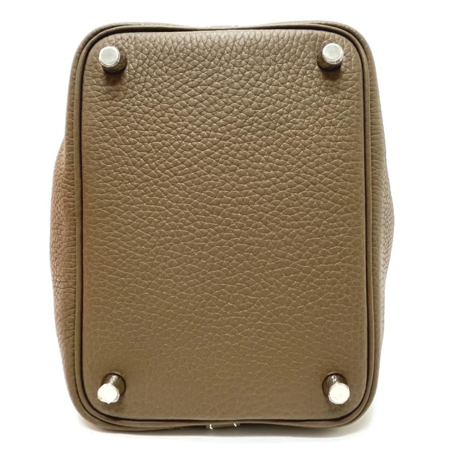 未使用 HERMES エルメス 056289CK ピコタンロックPM ピコタンロック PM カバン ハンドバッグ エトゥープ SV金具 レディース【中古】 | HERMES | 04