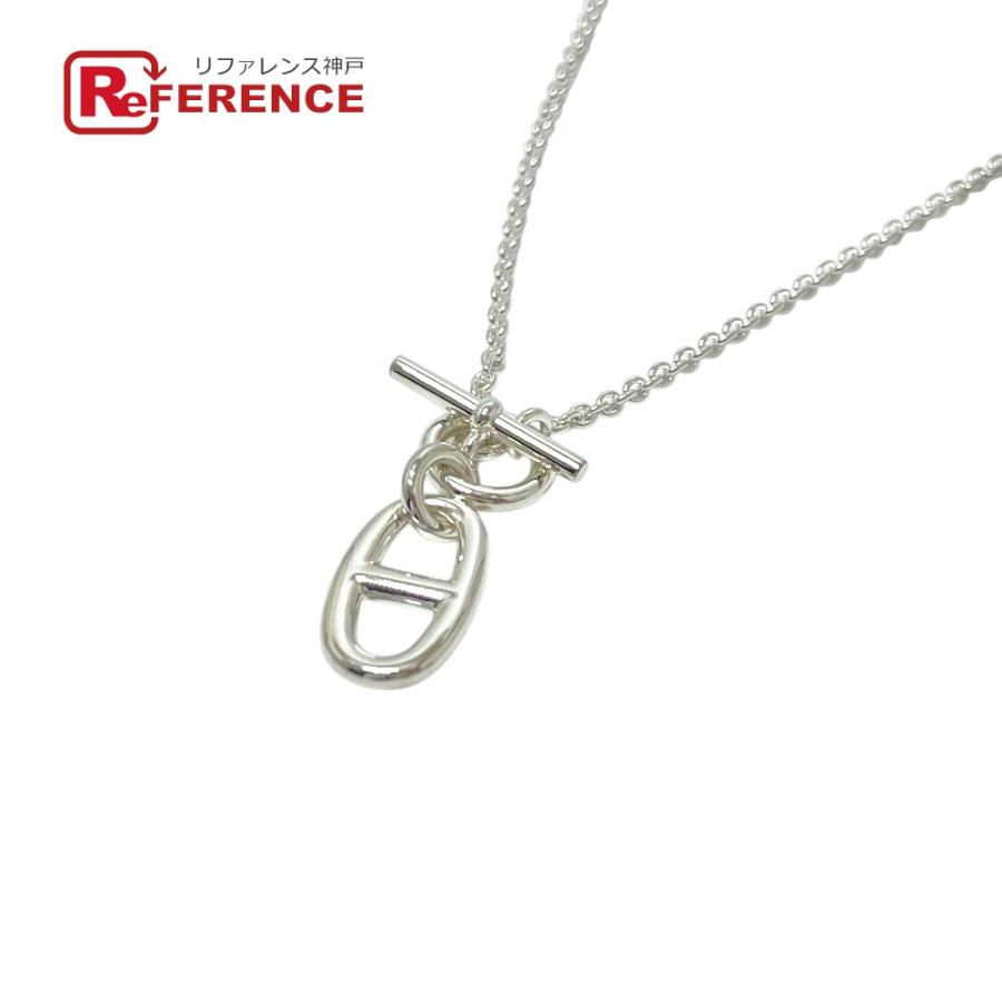 新品 HERMES エルメス H10414B アミュレット アクセサリー シェーヌダンクル ネックレス シルバー ユニセックス【新品】 | HERMES