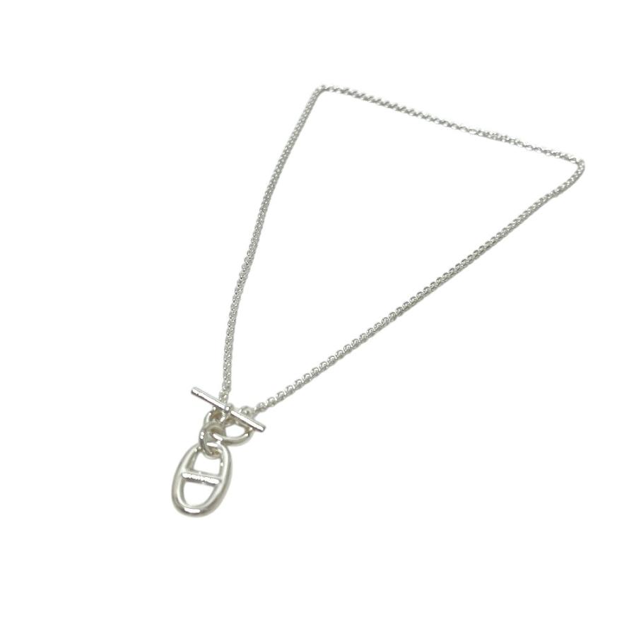 新品 HERMES エルメス H10414B アミュレット アクセサリー シェーヌダンクル ネックレス シルバー ユニセックス【新品】 | HERMES | 01