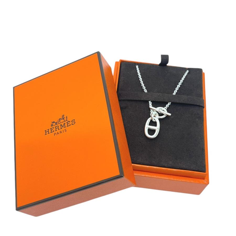 新品 HERMES エルメス H10414B アミュレット アクセサリー シェーヌダンクル ネックレス シルバー ユニセックス【新品】 | HERMES | 07