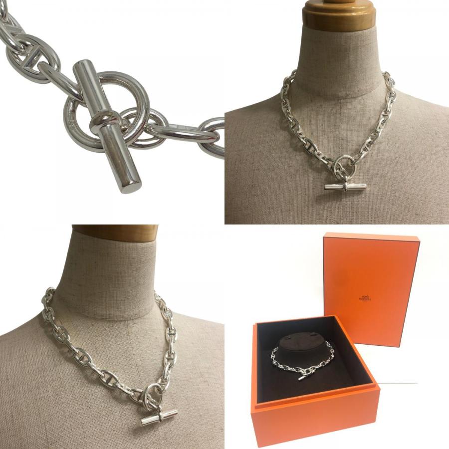 新品 HERMES エルメス シェーヌダンクル GM 31コマ アクセサリー ジュエリー ネックレス シルバー ユニセックス【新品】 | HERMES | 09
