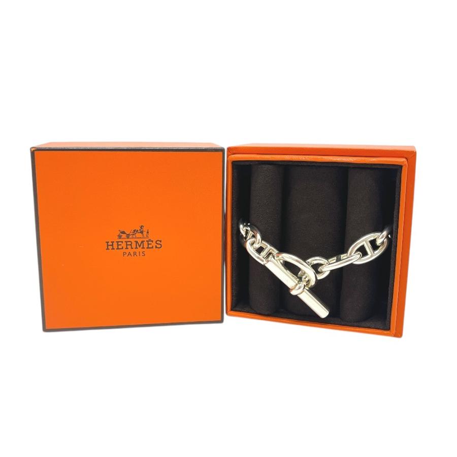 新品 HERMES エルメス シェーヌダンクル GM 13コマ シェーヌダンクル ブレスレット シルバー ユニセックス【新品】 | HERMES | 09