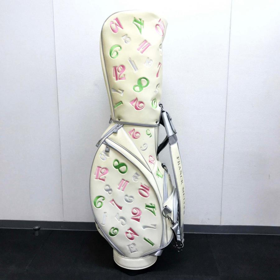 FRANCK MULLER フランクミュラー 非売品 宮古島 キャディバッグ ゴルフバッグ ゴルフバッグ レザー シルバー |  | 01