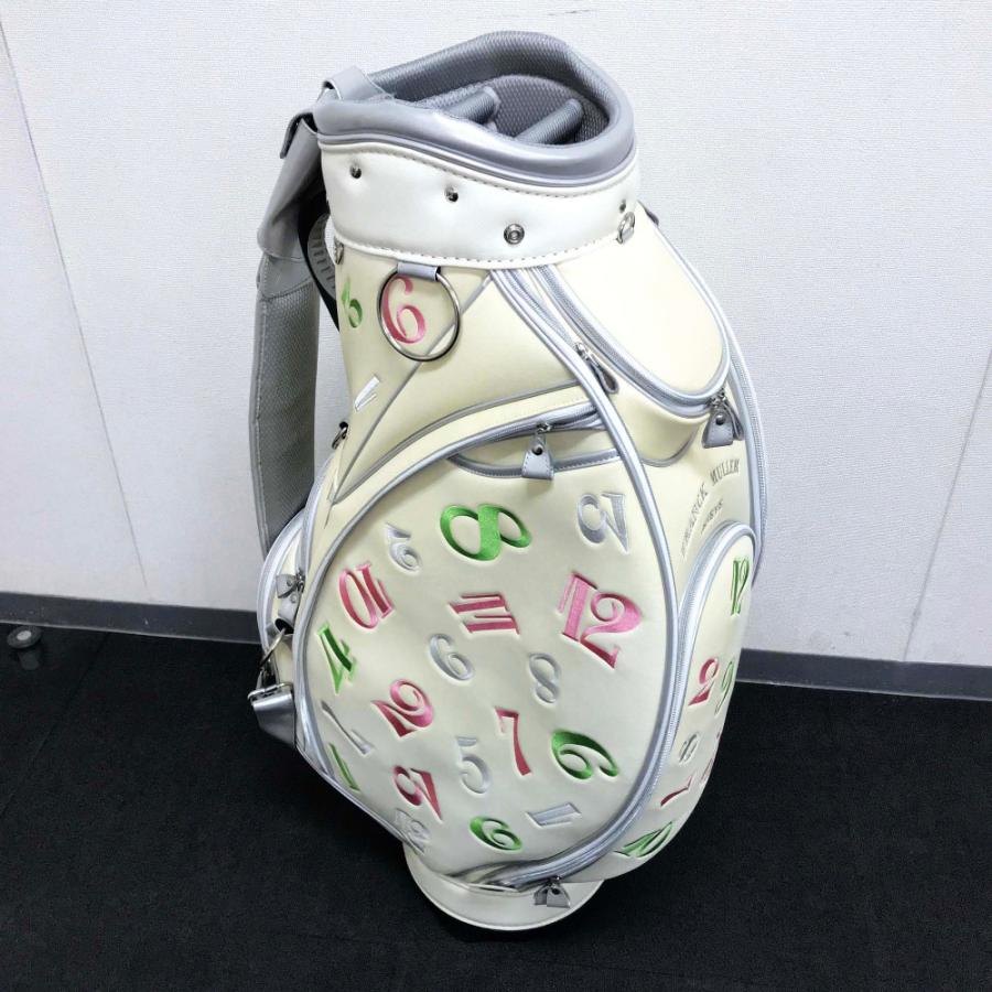 FRANCK MULLER フランクミュラー 非売品 宮古島 キャディバッグ ゴルフバッグ ゴルフバッグ レザー シルバー |  | 05