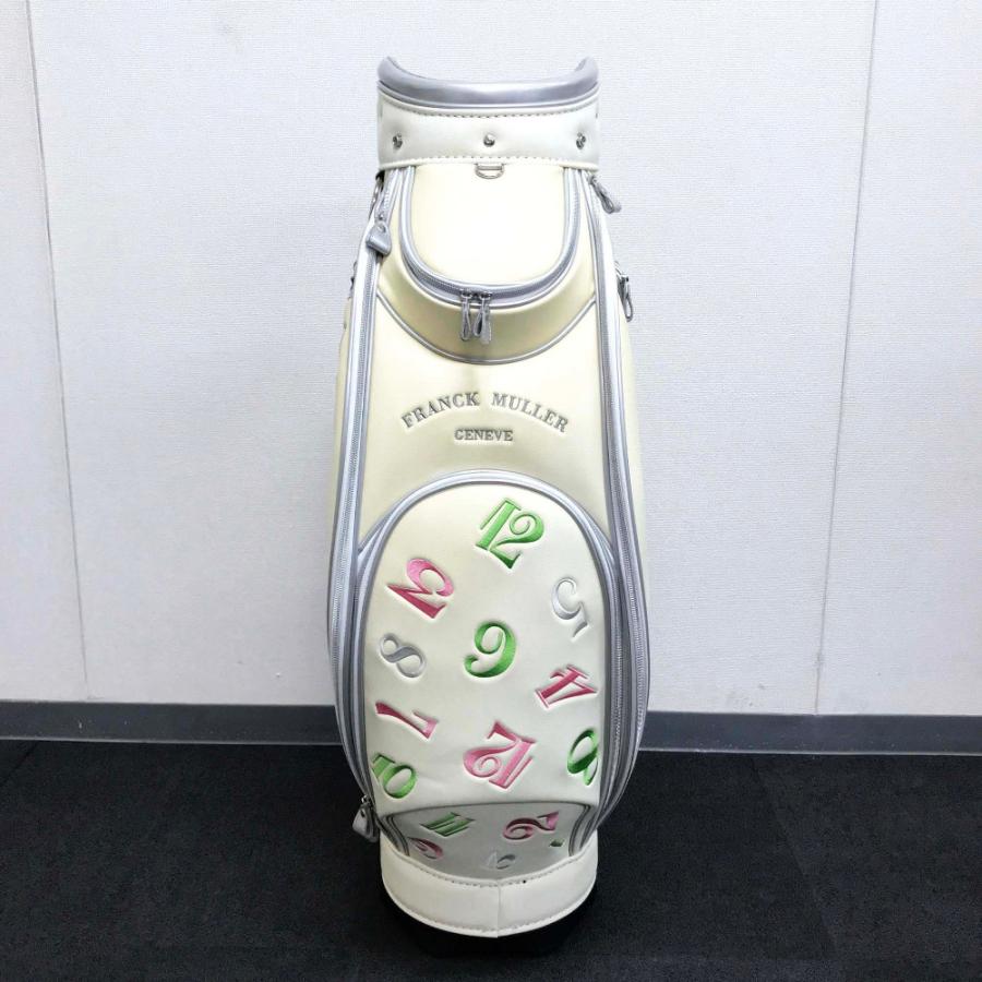 FRANCK MULLER フランクミュラー 非売品 宮古島 キャディバッグ ゴルフバッグ ゴルフバッグ レザー シルバー |  | 06