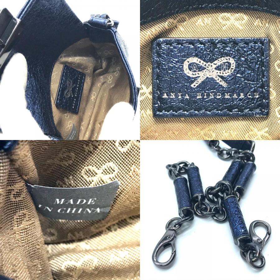 ANYA HINDMARCH アニヤハインドマーチ ショルダーバッグ ポーチ TINY TIM タイニー ティム メタリック | ANYA HINDMARCH | 08