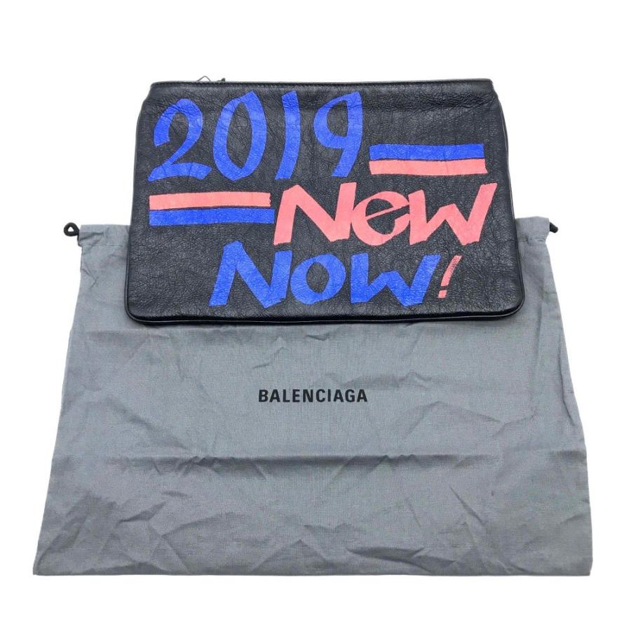 未使用 BALENCIAGA バレンシアガ 535334 エクスプローラー グラフィティペイント クラッチバッグ レザー | BALENCIAGA | 10