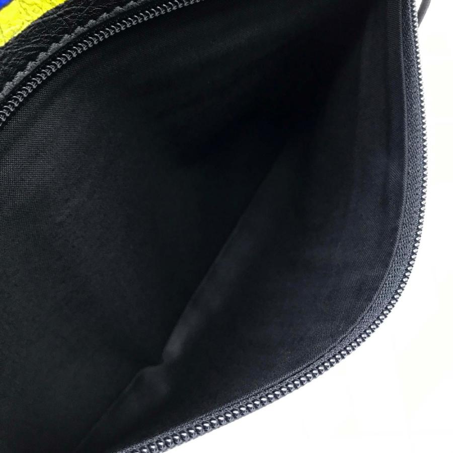 未使用 BALENCIAGA バレンシアガ 535334 エクスプローラー グラフィティペイント クラッチバッグ レザー | BALENCIAGA | 07