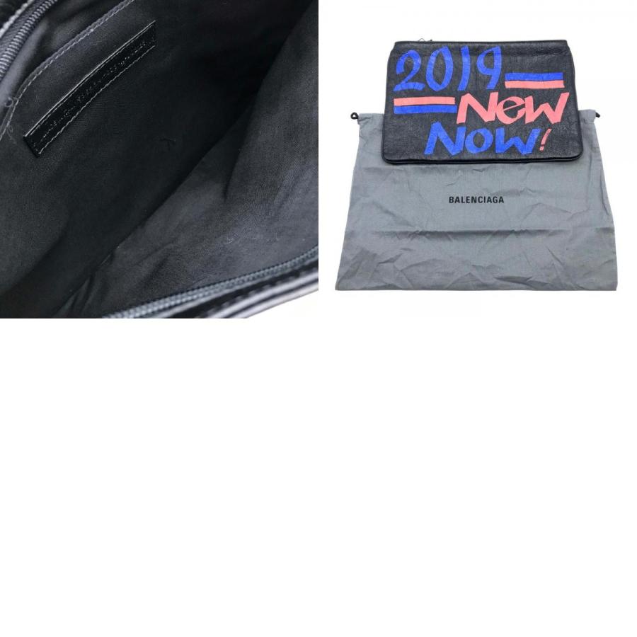 未使用 BALENCIAGA バレンシアガ 535334 エクスプローラー グラフィティペイント クラッチバッグ レザー | BALENCIAGA | 09