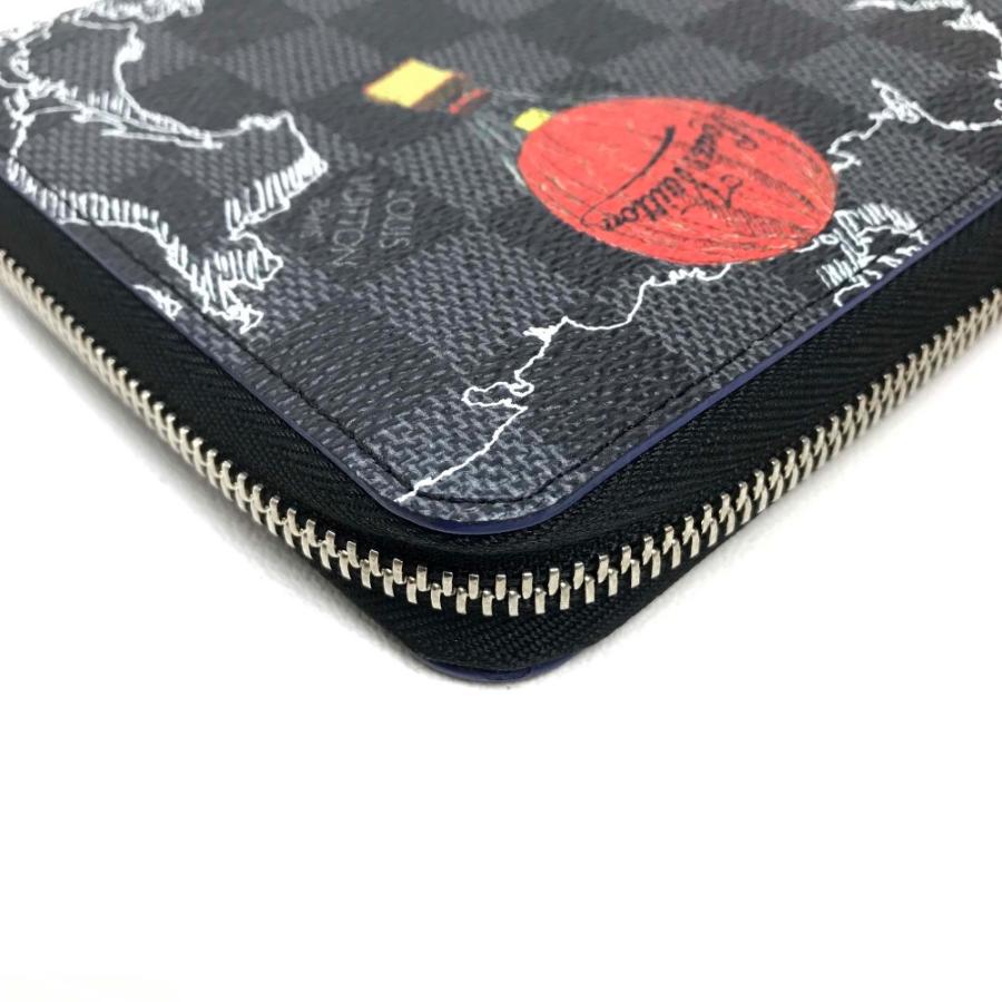 美品✨ルイヴィトン ダミエ ジッピーウォレット 長財布 財布 メンズ レディース LOUIS VUITTON ルイヴィトン N40204 ジッピーオーガナイザーNM ダミエ