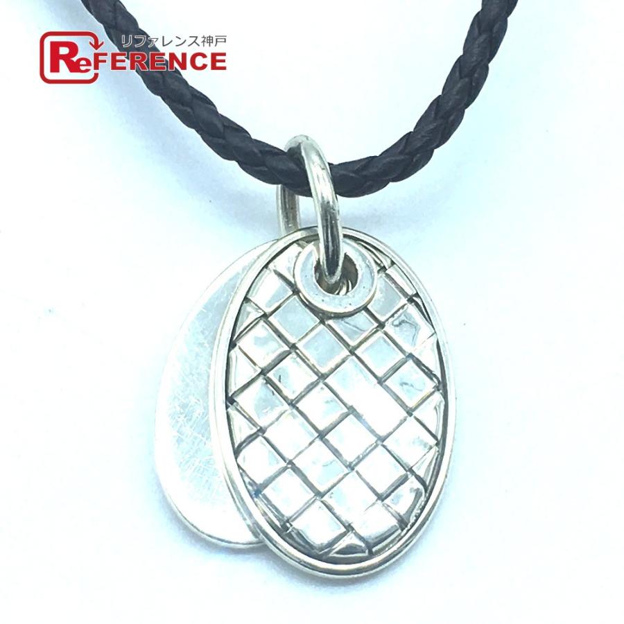 Bottega Veneta ボッテガヴェネタ イントレチャート キルティング ネックレス ダークブラウン シルバー メンズ 中古 G 0725 33 リファレンス コレクション 通販 Yahoo ショッピング