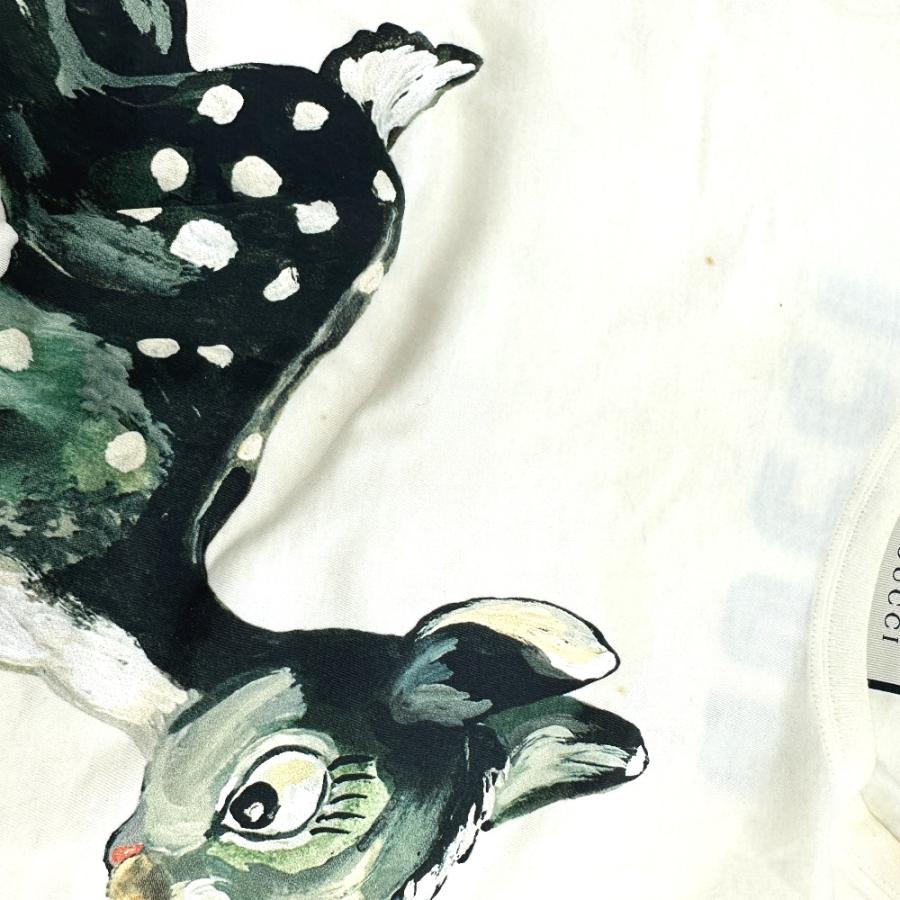 GUCCI グッチ 492347 ANIMISMO バンビプリント トップス 半袖Ｔシャツ コットン メンズ | GUCCI | 03