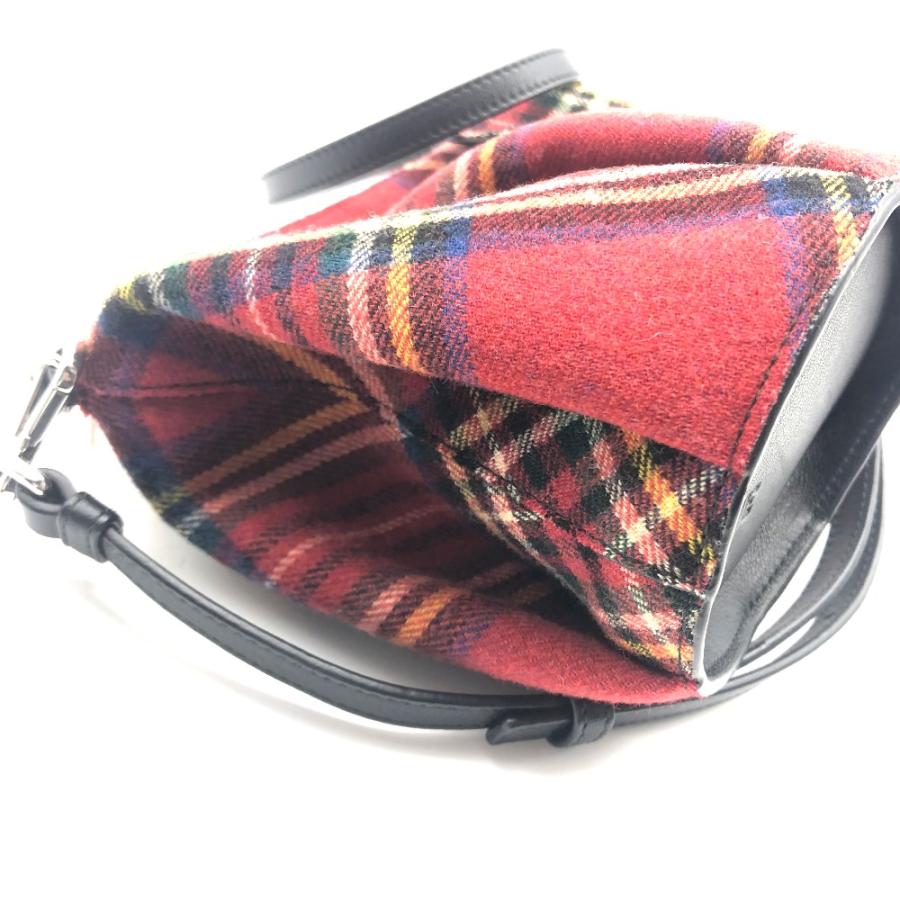 【LOEWE】チェック柄ケース 激レア未使用 ロエベ LOEWE ギンガム チェック アナグラム コイン