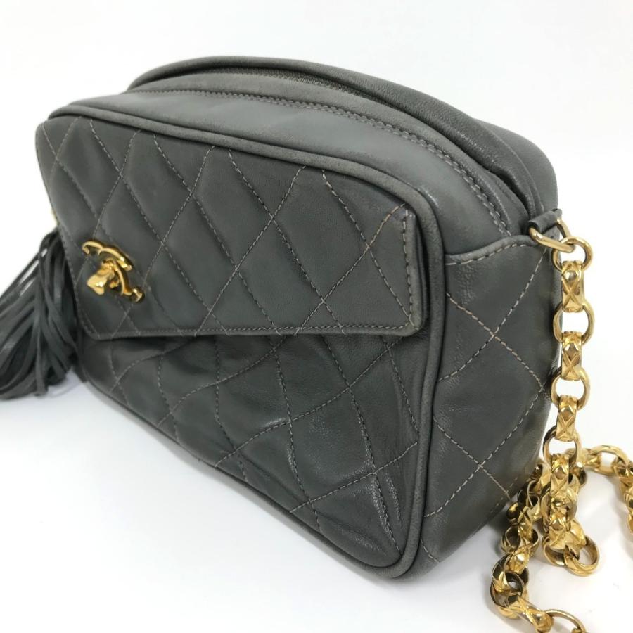 CHANEL（シャネル） マトラッセ フリンジ カバン シングルチェーン CC