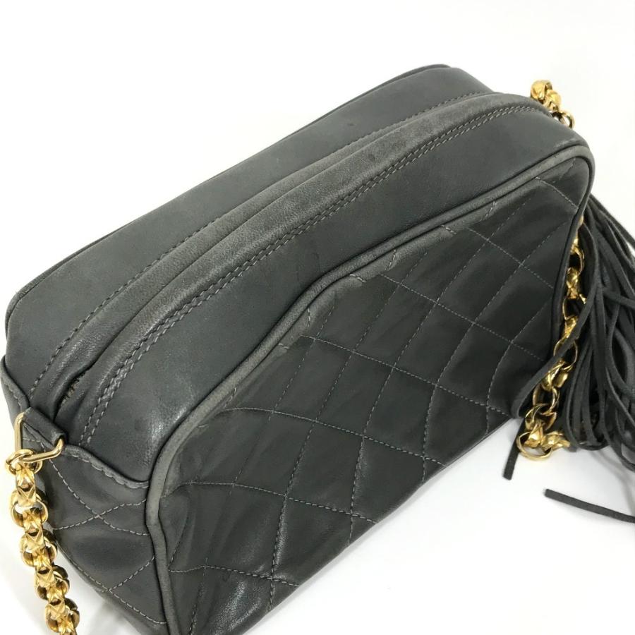 CHANEL（シャネル） マトラッセ フリンジ カバン シングルチェーン CC