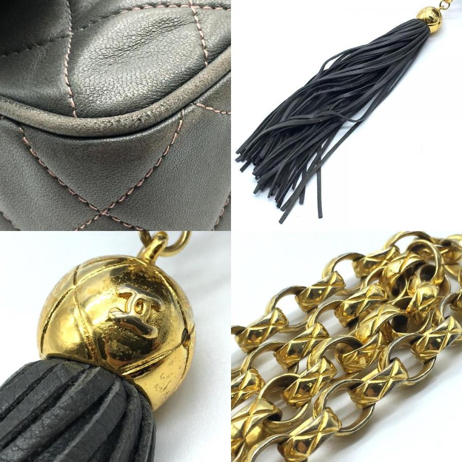 CHANEL（シャネル） マトラッセ フリンジ カバン シングルチェーン CC