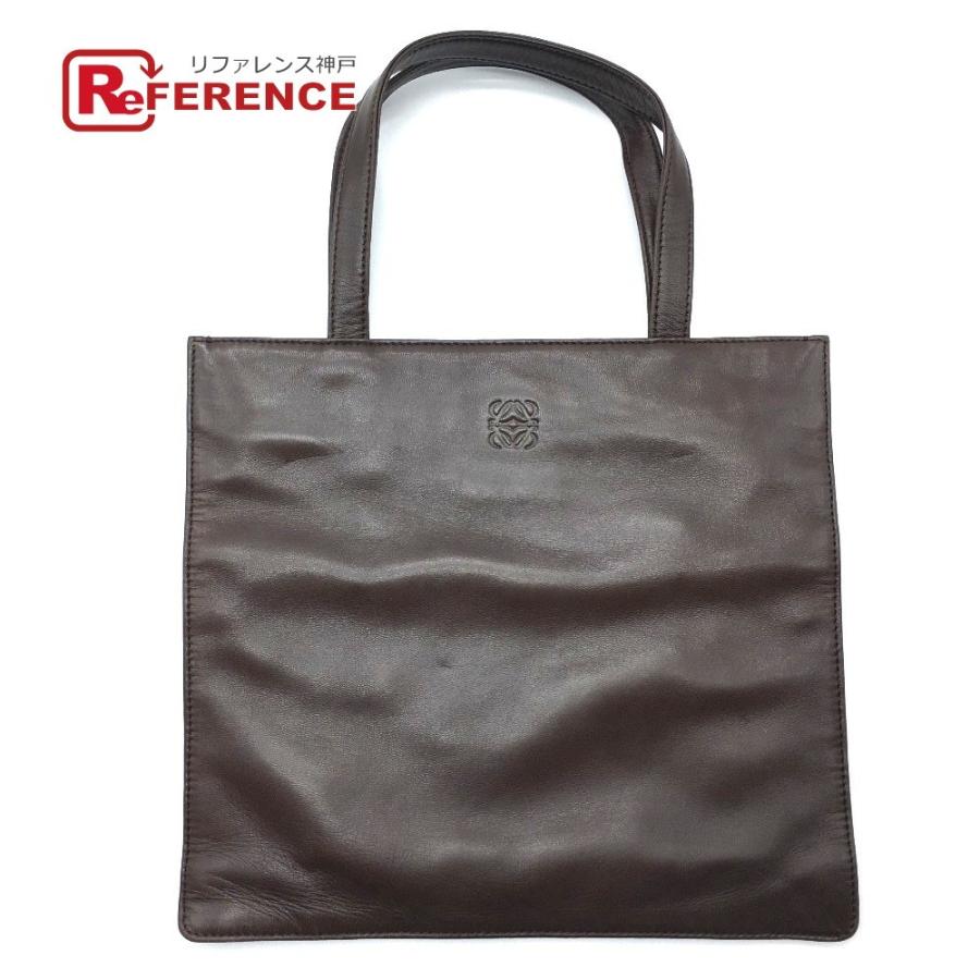 高知インター店 Loewe ロエベ 3900 ロゴ型押し アナグラム ハンドバッグ ダークブラウン レディース 中古 G 0910 34 リファレンス コレクション 通販 Yahoo ショッピング 枚数限定 Www Skylanceronline Com