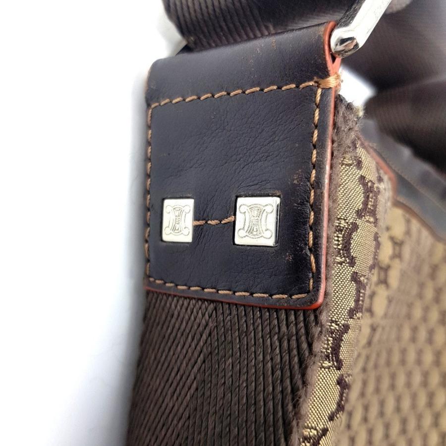 CELINE セリーヌ マカダム 総柄 ヴィンテージ クロスボディ