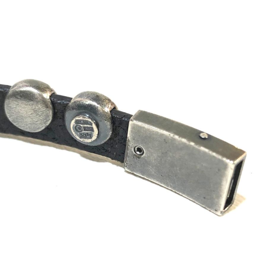 BOTTEGA VENETA ボッテガヴェネタ イントレチャート 小物 ブレスレット AG925 / レザー メンズ |  | 02