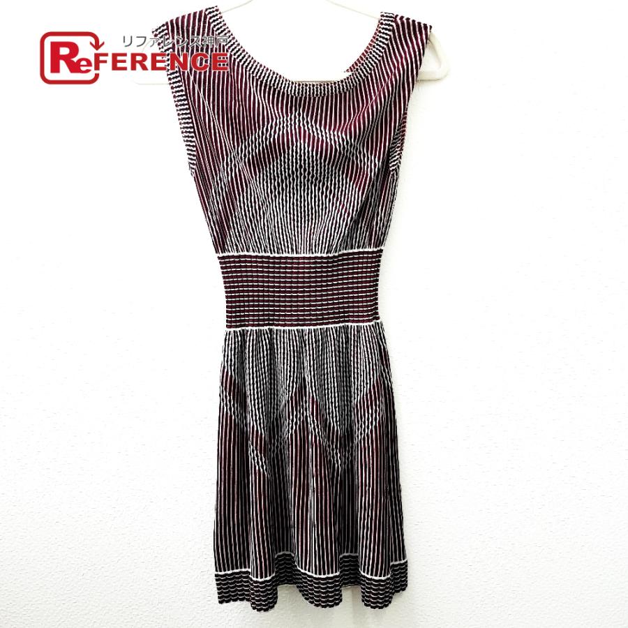 CHANEL ノースリーブ ワンピース　サマーツィード CHANEL シャネル ワンピース ツイード ノースリーブ ピンク