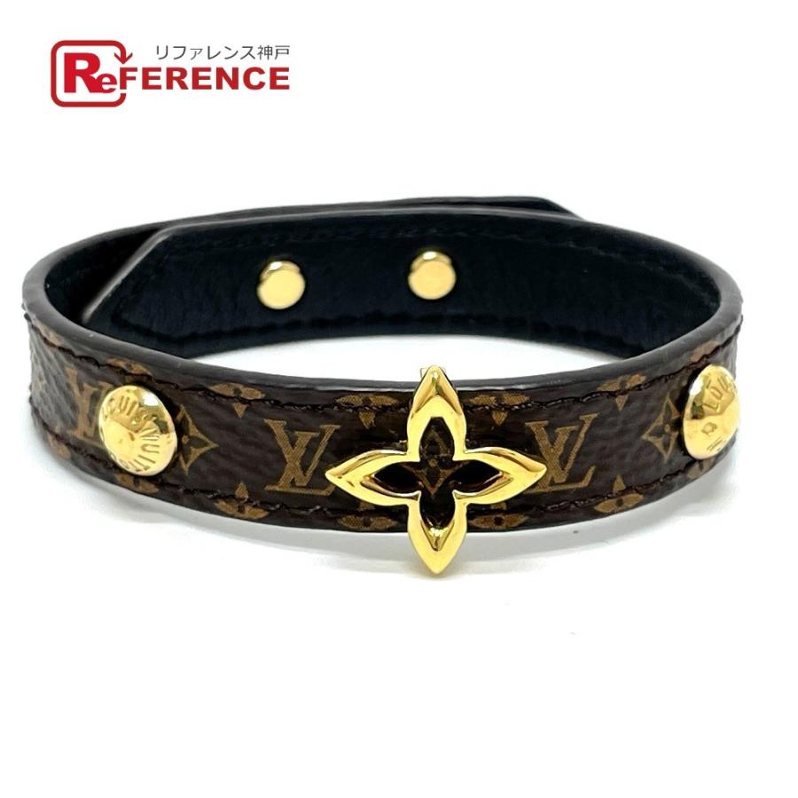 Louis Vuitton ルイヴィトン M6534e ブラスレ ブルーミング モノグラム ブレスレット ブラウン レディース 中古 G 1125 21 リファレンス コレクション 通販 Yahoo ショッピング