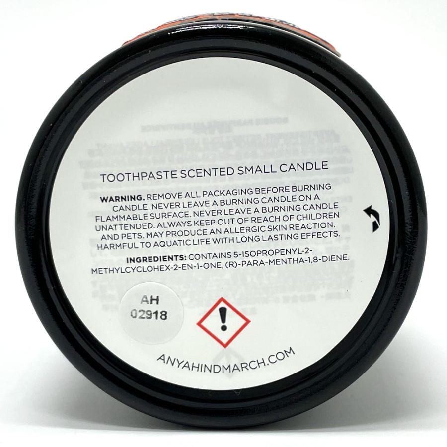 未使用 ANYA HINDMARCH アニヤハインドマーチ ろうそく キャンドル フレグランス アロマキャンドル ユニセックス G