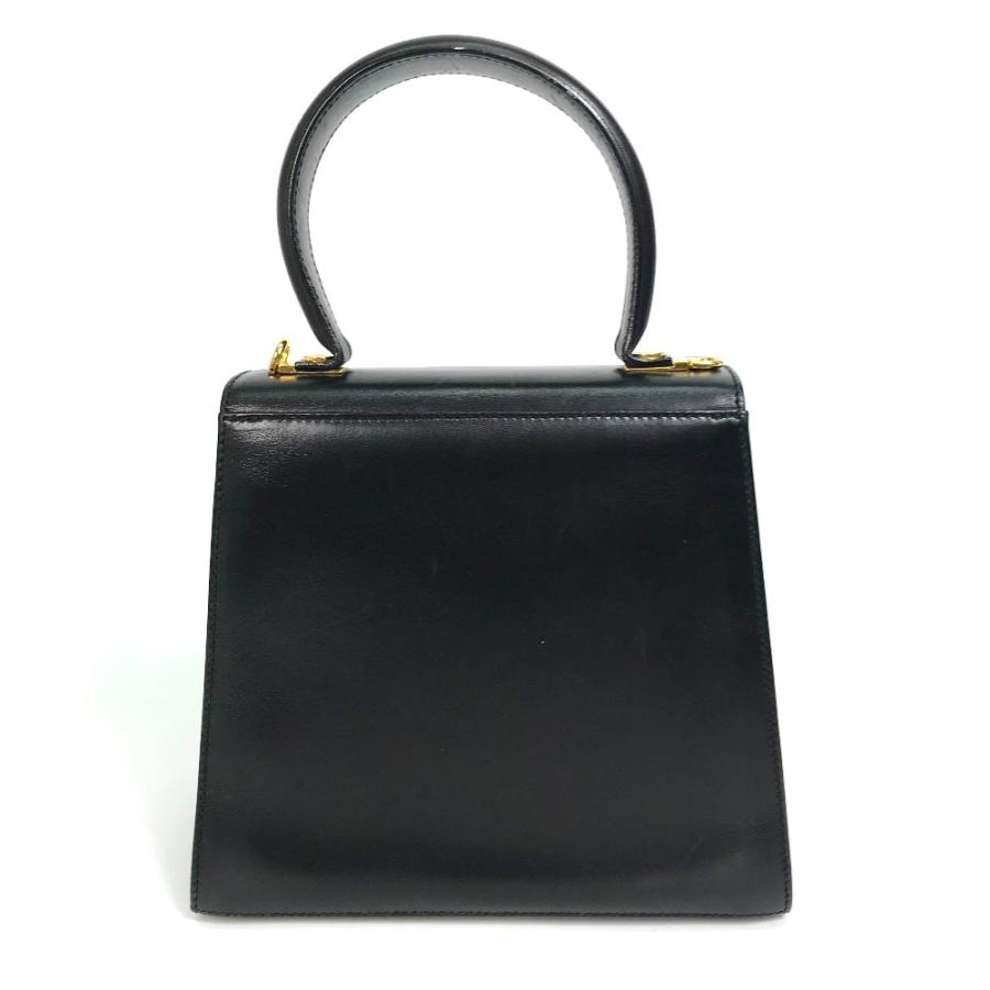 Salvatore Ferragamo サルヴァトーレフェラガモ 肩掛け ガンチーニ 2WAY ショルダーバッグ ショルダーバッグ レザー ブラック【中古】 |  | 01