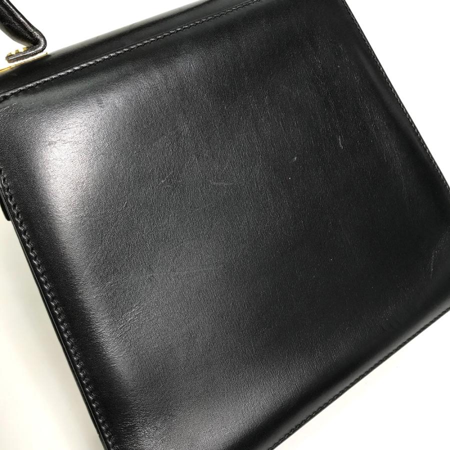 Salvatore Ferragamo サルヴァトーレフェラガモ 肩掛け ガンチーニ 2WAY ショルダーバッグ ショルダーバッグ レザー ブラック【中古】 |  | 07