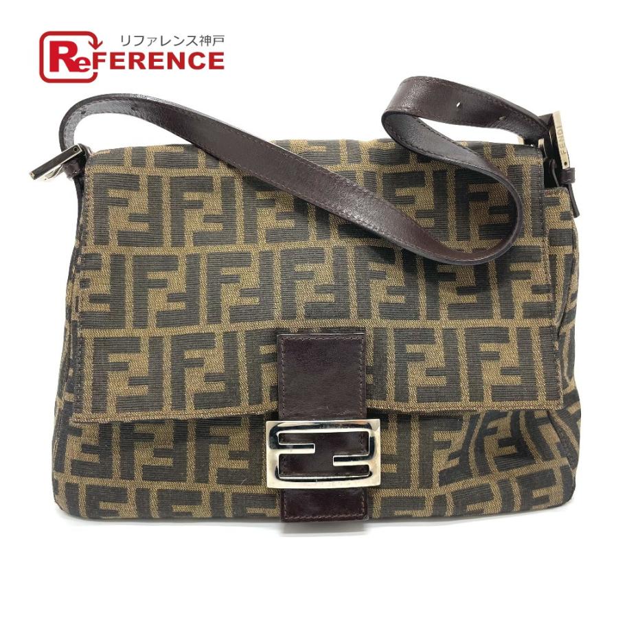 FENDI フェンディ 26325 ズッカ FF柄 マンマバケット 肩掛け