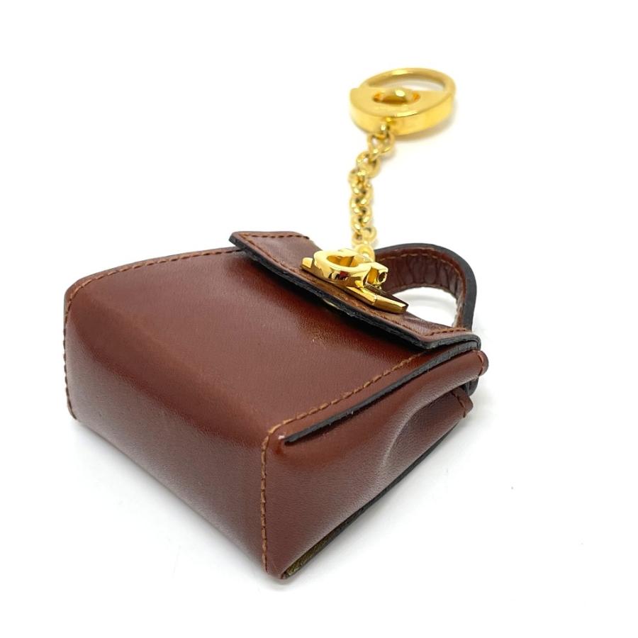 Salvatore Ferragamo サルヴァトーレフェラガモ バッグモチーフ ガンチーニ バッグチャーム レザー |  | 05