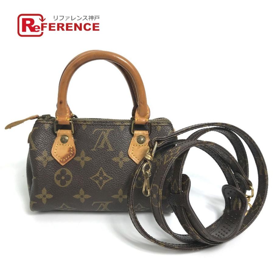 LOUIS VUITTON ルイヴィトン M41534 モノグラム ミニスピーディ 旧型 2WAY ミニハンドバッグ 斜め掛け ショルダーバッグ ブラウン【中古】 :G-210325-38:リファレンス コレクション - 通販 - Yahoo!ショッピング