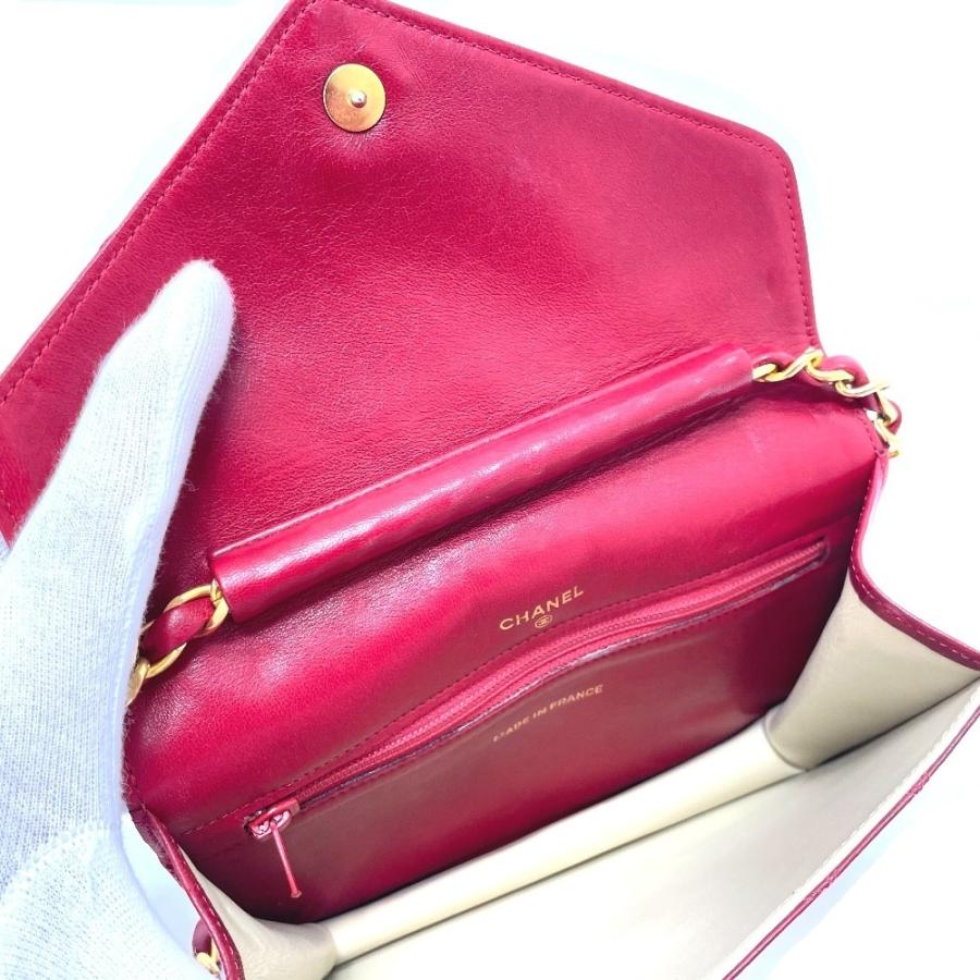 CHANEL シャネル ビコローレ ココマーク チェーンショルダー  