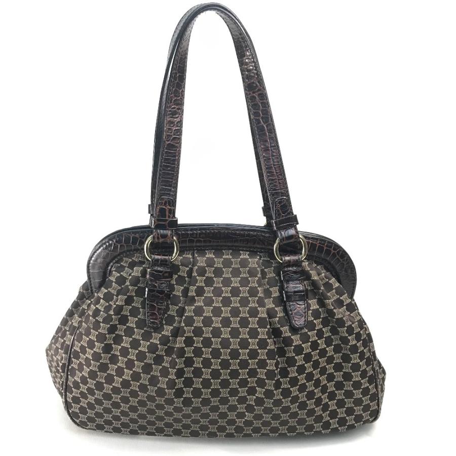 美品CELINE セリーヌ マカダム トートバッグ　ハンドバッグ 総柄ロゴ 楽天市場】【Specialcoupon対象商品 9/11〜9/16 10時迄