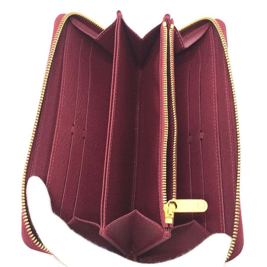 LOUIS VUITTON オーストリッチ ネオ ジッピーウォレット レッド LOUIS VUITTON（ルイ・ヴィトン） エキゾチックライン ジッピー