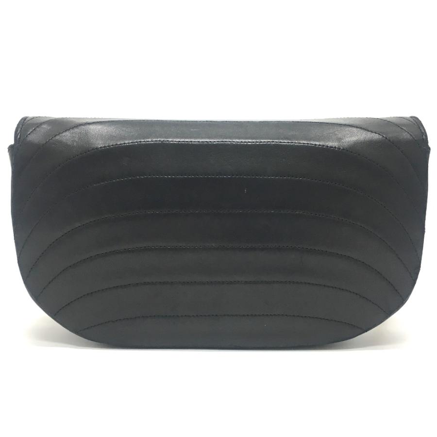 CHANEL シャネル ステッチ ココマーク チェーンバッグ ショルダーバッグ ラムスキン レディース ブラック×ゴールド金具 | CHANEL | 01