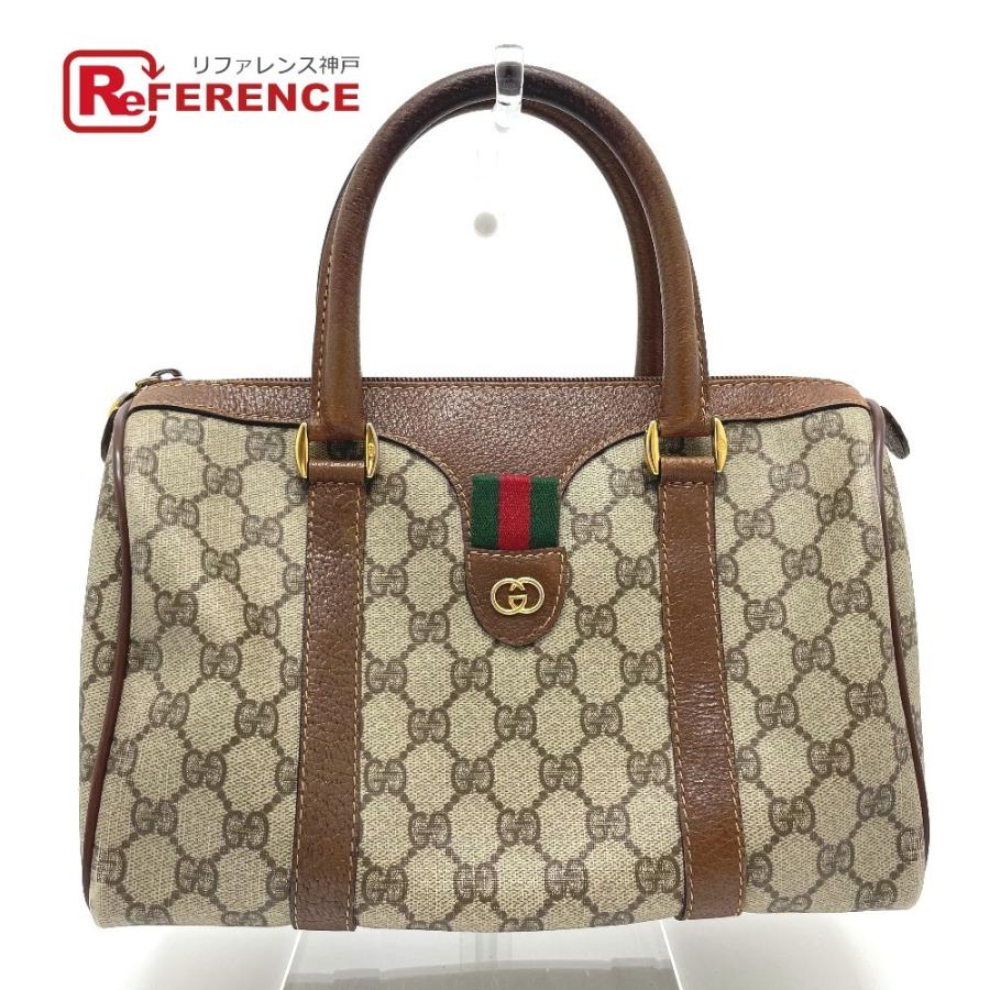 GUCCI グッチ オールドグッチ シェリーライン GG ミニボストンバッグ